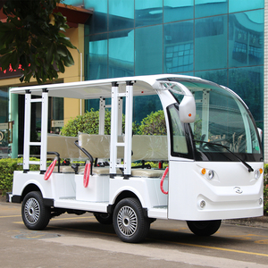 Vehículo Eléctrico Personalizado de 48V para Turismo y Visitas Turísticas, Autobús Eléctrico de Golf de <span class=keywords><strong>6</strong></span> a 8 Plazas, Fabricado en China - Product Image 1