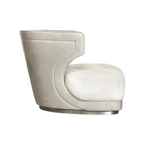 Sofá de lujo ligero y posmoderno, sala de estar, muebles de gama alta, minimalista - Product Image 6