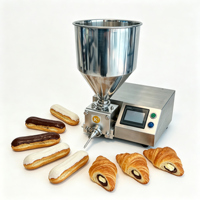 Machine semi-automatique de remplissage de crème pour gâteaux, mousses, choux, biscuits, puddings et cupcakes