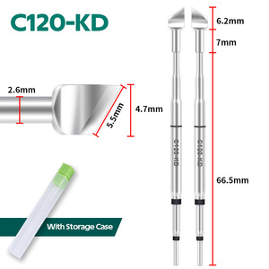 Yihua หัวแร้งบัดกรี C120ที่จับ716A ความร้อนสำหรับ W249บัดกรี982D-III 982D-I - Product Image 2