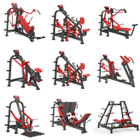 Máquina de Placas ISO-Laterales de Alta Gama para Entrenamiento de Fuerza Pura en Centros Deportivos, Gimnasios de Culturismo y Hoteles
