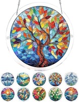 Lot de attrape-soleil en acrylique à assembler soi-même, motif puzzle, ornement de fenêtre créatif pour la décoration intérieure