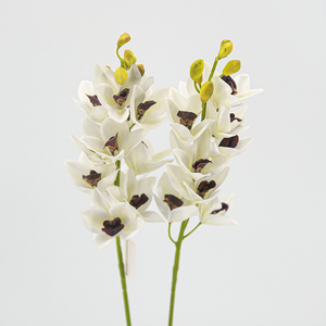 Orchidée Cymbidium Artificielle Faite à la Main de Haute Qualité de Nouvelle-Zélande en Gros pour Décorations de Remise de Diplôme, de Noël, d'Hôtel et d'Usage Domestique - Product Image 3