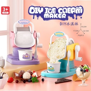Dropshipping Shopify Mini Ice <b>Cream</b> <b>Maker</b> Toy Kids Homemade Gelato Machine Pretend Play Gift - Product Image 2