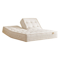 Matelas électrique intelligent entièrement automatique fait main pour couple, sans perturbation, deux pièces, massage, laine d'alpaga, moderne
