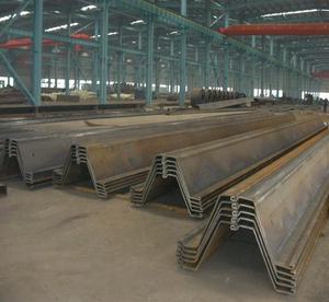 חם התגלגל לארסן U Z סוג פלדת גיליון ערימות SY295 S355 SY390 חם התגלגל בשימוש פלדת גיליון גדיש - Product Image 6