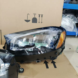 Faros Delanteros para Mercedes-Benz <span class=keywords><strong>GLS</strong></span> W167, Estándar Estadounidense, GLS450 <span class=keywords><strong>GLS</strong></span> <span class=keywords><strong>480</strong></span> GLS600, Faros Delanteros HLED de Alta Calidad para Automóviles, 2020-2026 - Product Image 3