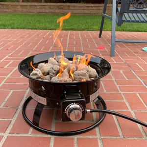 Suministros <span class=keywords><strong>de</strong></span> jardín Barbacoa <span class=keywords><strong>de</strong></span> jardín <span class=keywords><strong>de</strong></span> 19 pulgadas Parrilla <span class=keywords><strong>de</strong></span> fuego <span class=keywords><strong>de</strong></span> gas propano para acampar Barbacoa al aire libre - Product Image 2