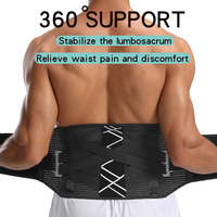 Ceinture de soutien lombaire respirante et protectrice pour hommes et femmes, idéale pour la musculation et les squats