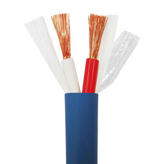 High Quality 1mm 1.5mm 2.0mm 2mm.5mm 4mm Transparent PVC Speaker Wire for Audio Amplifier Surround Sound System
