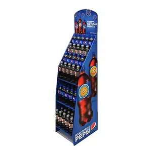 Tùy chỉnh thân thiện với môi kim loại Cocacola & Pepsi nước giải khát Rack hiển thị - Product Image 3