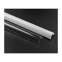 Toutes les tailles Éclairage Profil LED en aluminium haut de gamme Pendentif/Profilé monté en surface avec couvercle rond en PC 26.1*23.1mm