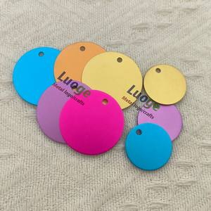 Tùy chỉnh vòng trống kim loại <span class=keywords><strong>Dog</strong></span> <span class=keywords><strong>Tag</strong></span> Anodized nhiều màu nhôm ID <span class=keywords><strong>tag</strong></span> với khắc laser cho quà tặng tự làm - Product Image 5