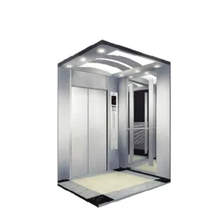 工厂热卖豪华电梯装饰在中国商业各种类型的乘客电梯