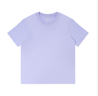 Summer Pure Cotton Base T-shirt Hommes Casual Versatile Col Rond Personnalisation LOGO T-shirt à manches courtes OEM