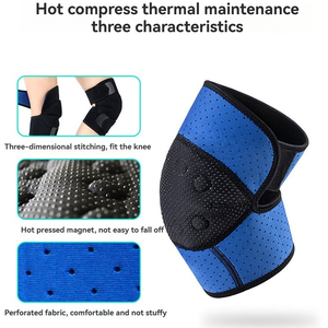 La rodillera magnética autocalentable Paides alivia el dolor de rodilla, proporciona masaje de calor y soporte de rodilla para <span class=keywords><strong>Fisioterapia</strong></span> Deportiva - Product Image 4