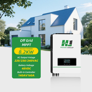 HJ 8.2KW Inversor Solar Onda Sinusoidal Pura LCD Paralelable Fuera DE LA Red Doble MPPT 500V PV Voltaje Único Trifásico 51,2 V Quad Home - Product Image 2