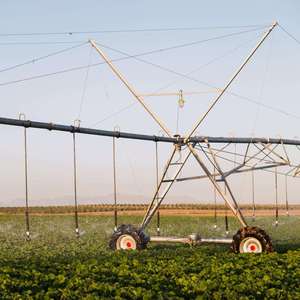 Système d'irrigation à pivot central mobile avec irrigation de précision à double pulvérisation pour les terres agricoles de 50 à 80 hectares à bas prix - Product Image 6