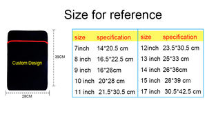 Funda para Portátil de 13 Pulgadas, Funda para Portátil de 7-17 Pulgadas Compatible con Mac Pro, para <span class=keywords><strong>Hombre</strong></span> y Mujer, Funda Protectora de Neopreno para Ordenador de 11 y 16 Pulgadas - Product Image 2