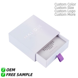 Custom Luxury Gift Cardboard Packaging Sliding Drawer Box - Product Image 2