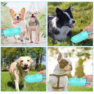 Bouteille d'eau portable pour chien pour la promenade Distributeur d'eau pour animaux de compagnie Tasse à boire de voyage pour chien - Product Image 6