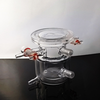 Réacteur photocatalytique UV en quartz pur à 99,99 % de taille personnalisée avec services de découpe et de soudage par flexion