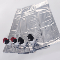 Sachet Doypack en aluminium aseptique personnalisé 3KG/5KG/20KG pour eau, café, huile et jus, avec valve papillon aseptique