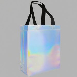 Wholesale RPET Medium Reusable Foldable Non-Woven Tote <b>Bag</b> PP Laminated Custom Logo OEM Shopping Grocery <b>Bag</b> Washable Cheap <b>Gift</b> - Product Image 6