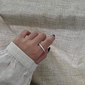 Anillo de Eternidad de Moissanita Personalizado de Plata de Ley 925 de 2.5 mm y 0.06 CT, Clásico, en Oferta de Dylam, para Mujer - Product Image 6