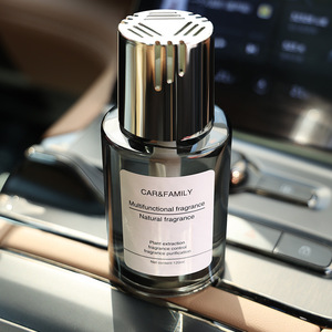 Reciclable vacío coche aromaterapia Perfume decoración Interior suministros botellas de fragancia de gama alta coche soportes de aceite esencial - Product Image 3