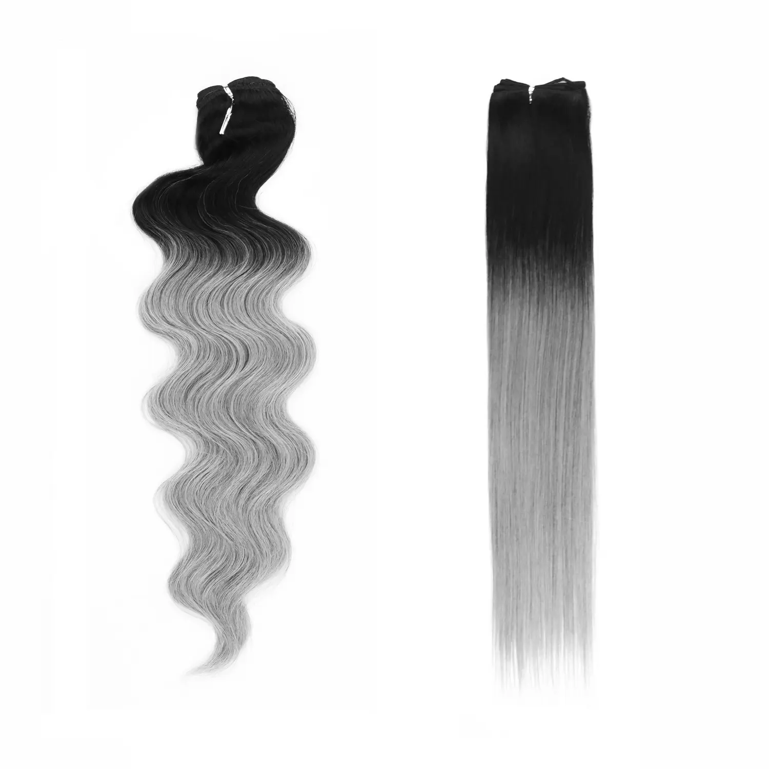 synthetic hair weft