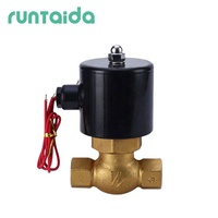 Vanne solénoïde à diaphragme en laiton pour le contrôle du débit d'eau DN20 2 pouces 3 pouces 50 mm 5V 24V