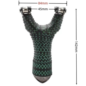 Nouvelle Fronde de <span class=keywords><strong>Chasse</strong></span> Robuste à Roulements Multiples, Fronde Professionnelle en Métal avec Bande Élastique pour Tir en Extérieur et <span class=keywords><strong>Pêche</strong></span> - Product Image 6