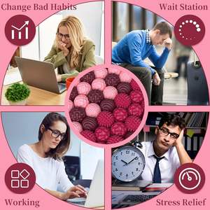 Jouet <span class=keywords><strong>anti</strong></span>-<span class=keywords><strong>stress</strong></span> à billes magnétiques, perles en silicone EDC, jouets sensoriels <span class=keywords><strong>anti</strong></span>-<span class=keywords><strong>stress</strong></span> pour adultes, enfants, autisme, TDAH - Product Image 6