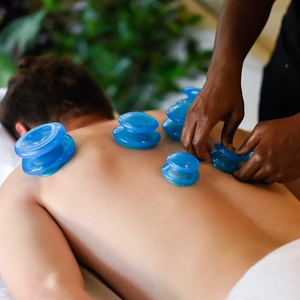 Ensembles de massage en silicone ventouses pour le corps, le visage, le cou, les épaules, la cellulite, le réservoir sous vide, soins du visage, outil de beauté anti-âge - Product Image 1