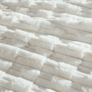 Couverture en <span class=keywords><strong>fausse</strong></span> <span class=keywords><strong>fourrure</strong></span> de lapin de qualité supérieure 2026, vente en gros à prix abordable, taille et couleur personnalisées, couverture jacquard de luxe en <span class=keywords><strong>fausse</strong></span> <span class=keywords><strong>fourrure</strong></span> de lapin - Product Image 1