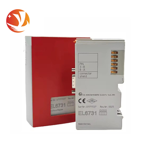 Módulo de Comunicación BECKHOFF EL6731 Original, Nuevo, Controlador Lógico Programable PLC, 16 E/S, Enlace de E/S de 110V para Control Industrial - Product Image 1