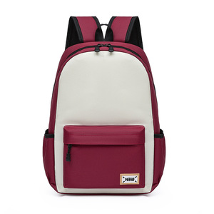 <strong>Best</strong> Selling Unisex Lightweight Fashionable <strong>Waterproof</strong> Oxford Polyester Lined Students <strong>Backpack</strong> for School with Zipper Closure - Product Image 5