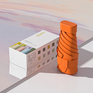 Ô dù du lịch gấp gọn thiết kế sang trọng điều khiển bằng tay, in logo túi, phong cách doanh nhân, quà tặng doanh nghiệp - Product Image 2