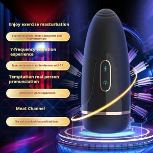 เครื่องสำเร็จความใคร่อัตโนมัติสำหรับผู้ชายถ้วยจิ๋มจิ๋มกระป๋องสำหรับผู้ชาย - Product Image 4