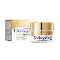Crème pour le visage raffermissante au collagène de qualité supérieure, crème hydratante régénérante à la glycérine pour le soin du visage