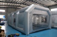 Extérieur portable salle de peinture en aérosol voiture peinture en aérosol tente cabine de peinture gonflable lackierkabine mobil lackierkabine aufblasbar