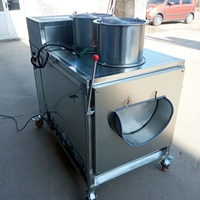 Machine de nettoyage à sec commerciale brosse portable Taro betterave radis gingembre nettoyant Machine