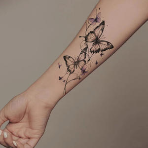 Pegatinas <span class=keywords><strong>de</strong></span> tatuaje impermeables coloridas <span class=keywords><strong>de</strong></span> alta calidad tatuaje <span class=keywords><strong>de</strong></span> pierna <span class=keywords><strong>de</strong></span> cuerpo Sexy flores tatuaje temporal para mujeres - Product Image 6