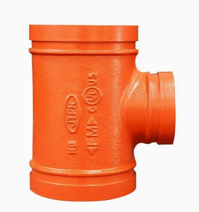 Raccord en T en acier inoxydable à 3 voies idéal pour les conduits CVC, les conduites de gaz et les installations de plomberie résidentielles - Product Image 1