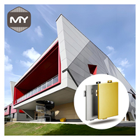 Système de panneaux de façade en alliage d'aluminium décoratifs modernes MEIYU pour villas, hôtels, centres commerciaux, murs-rideaux