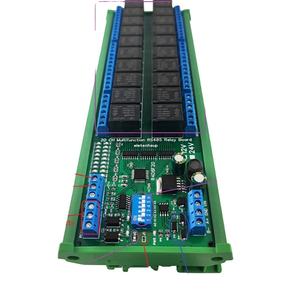 Eletechsu R4D6F20 Placa de Relés Multifunción RS485 de 20 Canales, 2DO 2DI 2AI, Módulo de Expansión PLC IO, Modbus RTU, Voltaje 4-20MA 0-10V A523 - Product Image 1