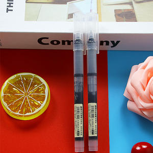 नई स्कूल कार्यालय नीले और काले, लाल सीधे प्रत्यक्ष तरल तटस्थ जेल कलम - Product Image 4