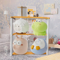 Jouets à bulles en forme de nourriture et d'animaux mignons, hamburger, cola, frites, jouets anti-stress, vente en gros, jouet souple en caoutchouc PU unisexe
