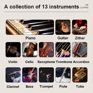 Juguete de Piano <span class=keywords><strong>Virtual</strong></span>, Kit de Piano Somatosensorial, Identificación Precisa, Detección de Movimiento 3D, <span class=keywords><strong>Instrumento</strong></span> Musical de Aire con Sensor de Dedos - Product Image 5